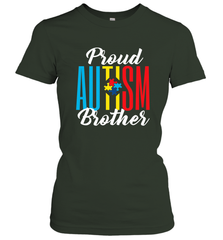 Proud Autism Brother Awareness Support Premium T Shirt Women's T-Shirt Women's T-Shirt - skytshirtshop
