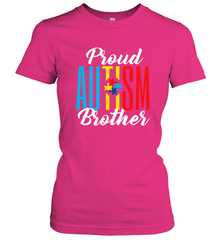 Proud Autism Brother Awareness Support Premium T Shirt Women's T-Shirt Women's T-Shirt - skytshirtshop
