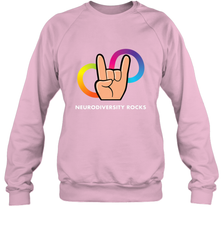 Neurodiversity Rocks Shirt Brain Autism Awareness Crewneck Sweatshirt Crewneck Sweatshirt - skytshirtshop