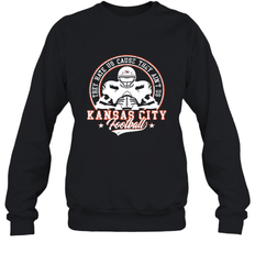 Vintage NFL Kansas City Football Logo Crewneck Sweatshirt