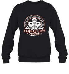 Vintage NFL Kansas City Football Logo Crewneck Sweatshirt Crewneck Sweatshirt - skytshirtshop