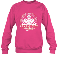 Vintage NFL Kansas City Football Logo Crewneck Sweatshirt Crewneck Sweatshirt - skytshirtshop