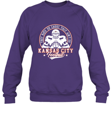 Vintage NFL Kansas City Football Logo Crewneck Sweatshirt Crewneck Sweatshirt - skytshirtshop