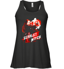 Marvel Infinity War Scarlet Witch Red Splat Women's Racerback Tank Women's Racerback Tank - skytshirtshop