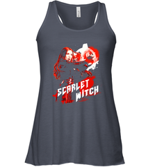Marvel Infinity War Scarlet Witch Red Splat Women's Racerback Tank Women's Racerback Tank - skytshirtshop