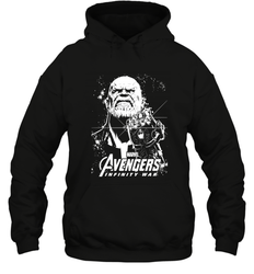 Marvel Infinity War Thanos Unicolor Stamp Hooded Sweatshirt
