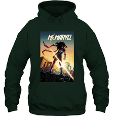 Marvel Ms Hooded Sweatshirt Hooded Sweatshirt - skytshirtshop
