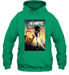 Marvel Ms Hooded Sweatshirt Hooded Sweatshirt - skytshirtshop