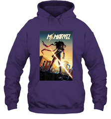 Marvel Ms Hooded Sweatshirt Hooded Sweatshirt - skytshirtshop