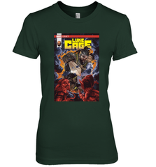 Marvel Luke Cage Power Man In Shining Armor Women's Premium T-Shirt Women's Premium T-Shirt - skytshirtshop
