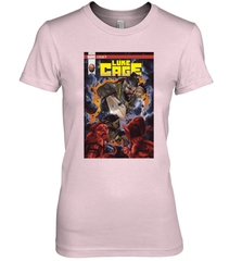 Marvel Luke Cage Power Man In Shining Armor Women's Premium T-Shirt Women's Premium T-Shirt - skytshirtshop