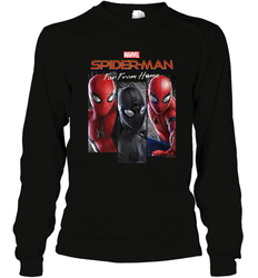 Marvel Spider Man Far From Home Suit Panel Logo Long Sleeve T-Shirt