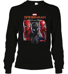 Marvel Spider Man Far From Home Suit Panel Logo Long Sleeve T-Shirt Long Sleeve T-Shirt - skytshirtshop