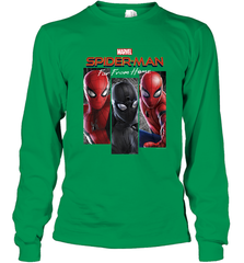 Marvel Spider Man Far From Home Suit Panel Logo Long Sleeve T-Shirt Long Sleeve T-Shirt - skytshirtshop