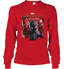 Marvel Spider Man Far From Home Suit Panel Logo Long Sleeve T-Shirt Long Sleeve T-Shirt - skytshirtshop