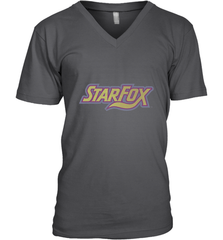 Star fox Vintage Distressed Game Logo Men's V-Neck Men's V-Neck - skytshirtshop