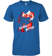 Marvel Infinity War Scarlet Witch Red Splat Men's Premium T-Shirt Men's Premium T-Shirt - skytshirtshop