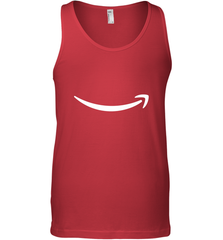 Smile Shirt  White Logo Men's Tank Top Men's Tank Top - skytshirtshop