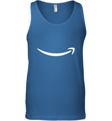 Smile Shirt  White Logo Men's Tank Top Men's Tank Top - skytshirtshop