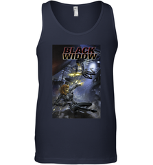 Marvel Comixology Black Widow Madame Of Masque Comic Cover Men's Tank Top Men's Tank Top - skytshirtshop