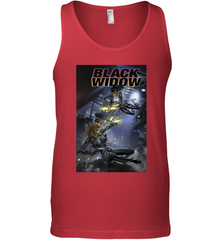 Marvel Comixology Black Widow Madame Of Masque Comic Cover Men's Tank Top Men's Tank Top - skytshirtshop