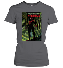 Marvel Miles Morales_ Spider Man Comic Cover Women's T-Shirt Women's T-Shirt - skytshirtshop