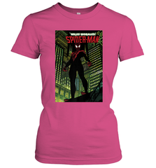 Marvel Miles Morales_ Spider Man Comic Cover Women's T-Shirt Women's T-Shirt - skytshirtshop