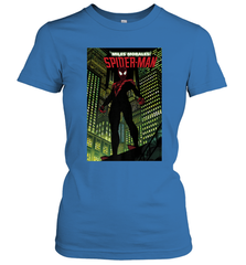 Marvel Miles Morales_ Spider Man Comic Cover Women's T-Shirt Women's T-Shirt - skytshirtshop