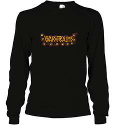 Marvel War of the Realms Comic Logo Long Sleeve T-Shirt