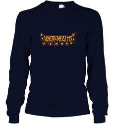 Marvel War of the Realms Comic Logo Long Sleeve T-Shirt