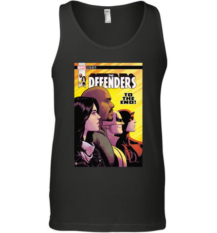 Marvel The Defenders To The End! Men's Tank Top Men's Tank Top / Black / XS Men's Tank Top - skytshirtshop