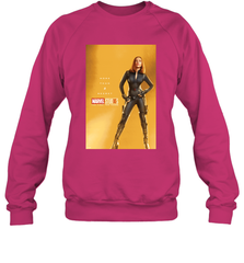 Marvel Studios 10 Years Black Widow Poster Crewneck Sweatshirt Crewneck Sweatshirt - skytshirtshop