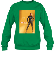 Marvel Studios 10 Years Black Widow Poster Crewneck Sweatshirt Crewneck Sweatshirt - skytshirtshop
