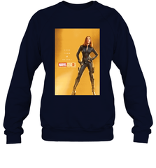 Marvel Studios 10 Years Black Widow Poster Crewneck Sweatshirt Crewneck Sweatshirt - skytshirtshop