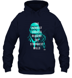 Marvel Infinity War Thanos Strongest Wills Hooded Sweatshirt