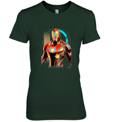 Marvel Infinity War Iron Man Digital Pose Women's Premium T-Shirt Women's Premium T-Shirt - skytshirtshop
