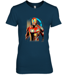 Marvel Infinity War Iron Man Digital Pose Women's Premium T-Shirt Women's Premium T-Shirt - skytshirtshop