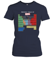 Marvel Ultimate Periodic Table Of Elements Women's T-Shirt