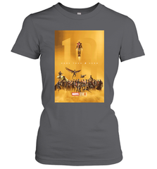 Marvel Studios 10 Years of Heroes Poster Women's T-Shirt Women's T-Shirt - skytshirtshop