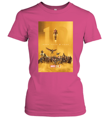 Marvel Studios 10 Years of Heroes Poster Women's T-Shirt Women's T-Shirt - skytshirtshop