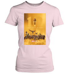 Marvel Studios 10 Years of Heroes Poster Women's T-Shirt Women's T-Shirt - skytshirtshop