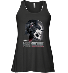Marvel Infinity War War Machine Head Profile Women's Racerback Tank