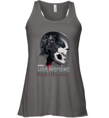 Marvel Infinity War War Machine Head Profile Women's Racerback Tank Women's Racerback Tank - skytshirtshop