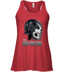 Marvel Infinity War War Machine Head Profile Women's Racerback Tank