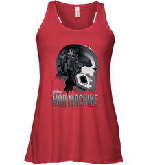 Marvel Infinity War War Machine Head Profile Women's Racerback Tank Women's Racerback Tank - skytshirtshop