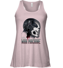 Marvel Infinity War War Machine Head Profile Women's Racerback Tank Women's Racerback Tank - skytshirtshop