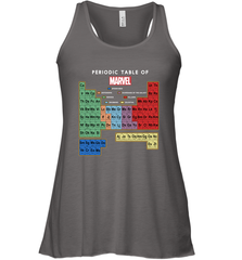 Marvel Ultimate Periodic Table Of Elements Women's Racerback Tank Women's Racerback Tank - skytshirtshop