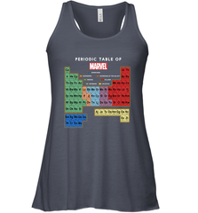 Marvel Ultimate Periodic Table Of Elements Women's Racerback Tank Women's Racerback Tank - skytshirtshop