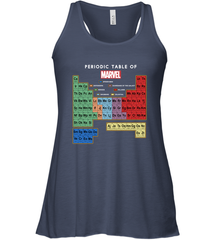 Marvel Ultimate Periodic Table Of Elements Women's Racerback Tank Women's Racerback Tank - skytshirtshop