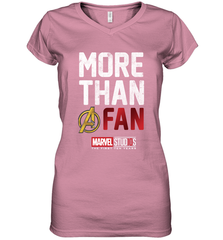 Marvel Studios Ten Years More Than A Fan Women's V-Neck T-Shirt Women's V-Neck T-Shirt - skytshirtshop